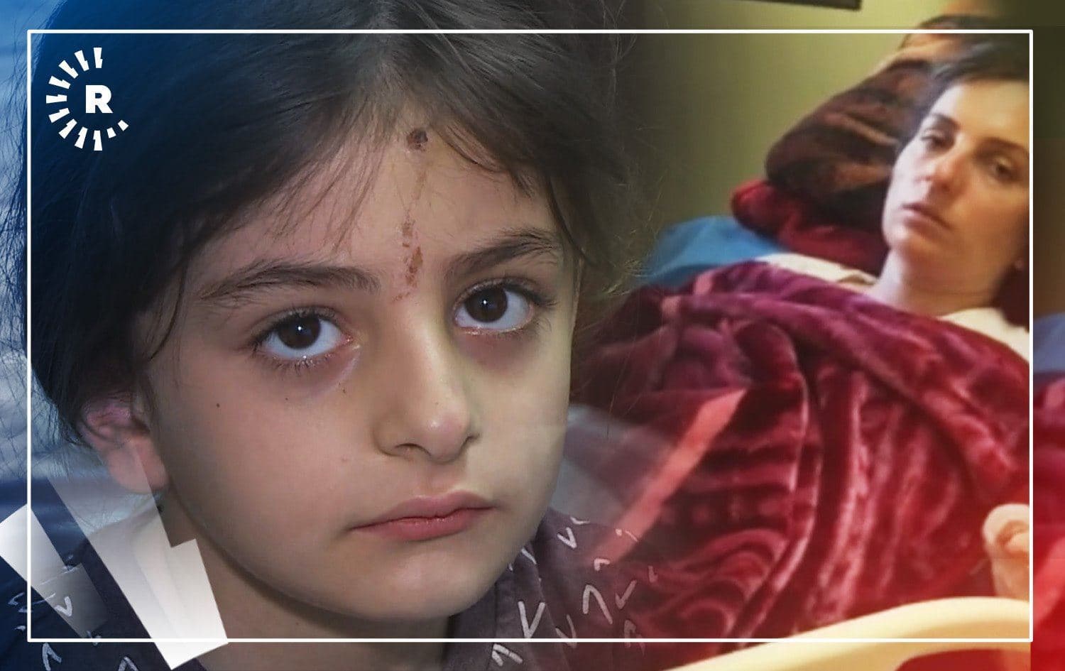 Kuna Masi saldırısında yaralanan Peyman Talip ve kızı