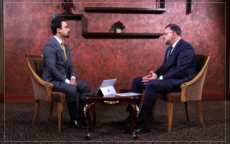 Foto - Dünya Sağlık Örgütü Irak Temsilcisi Dr. Edhem Reşad İsmail ile Rudaw Medya Grubu Sağlık Bölümü sorumlusu Aras Bıradosti