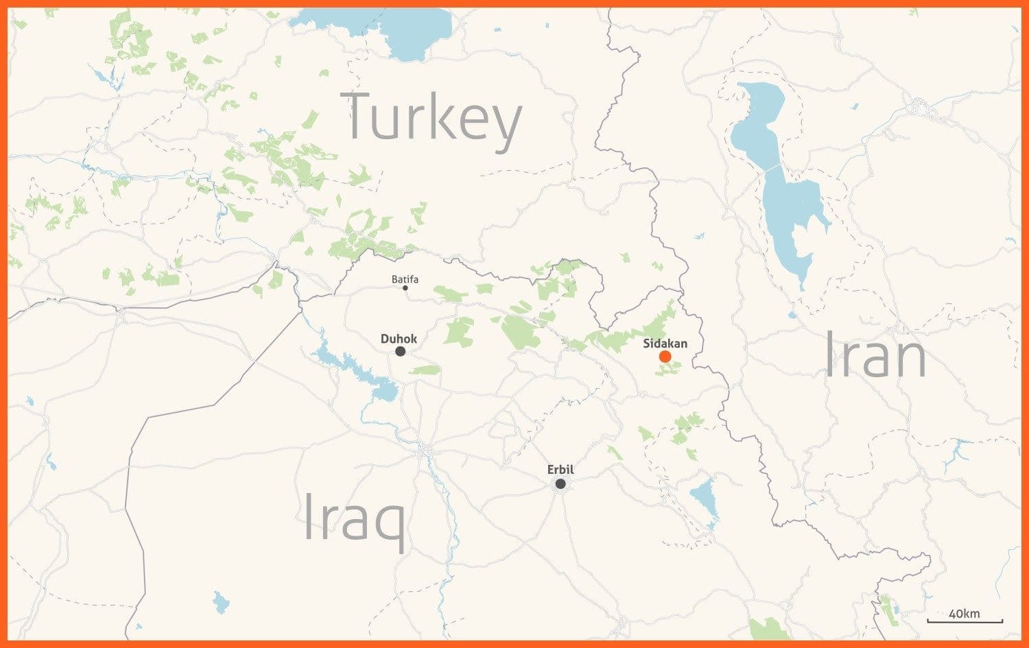 Graphic: Maps4news, Sarkawt Mohammed / Rudaw