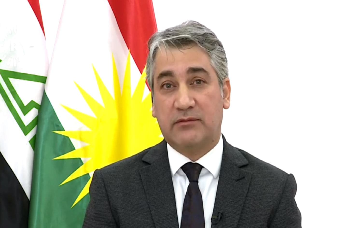KRG spokesman Joiiar Adil speaks to Rudaw. Photo: Rudaw