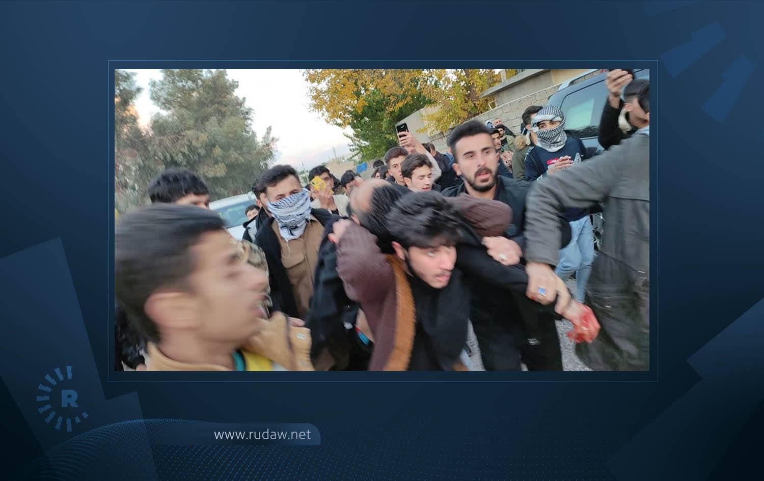 Adham Yahia, 26, was shot in the midst of protests in Chamchamal. Photo: social media