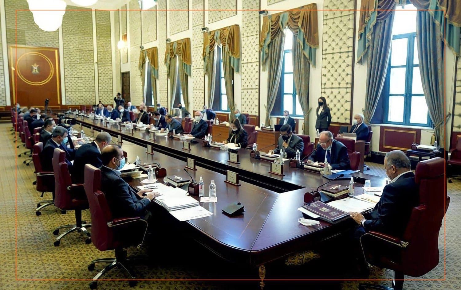 کۆبوونەوەی ئەنجوومەنی وەزیرانی عێراق