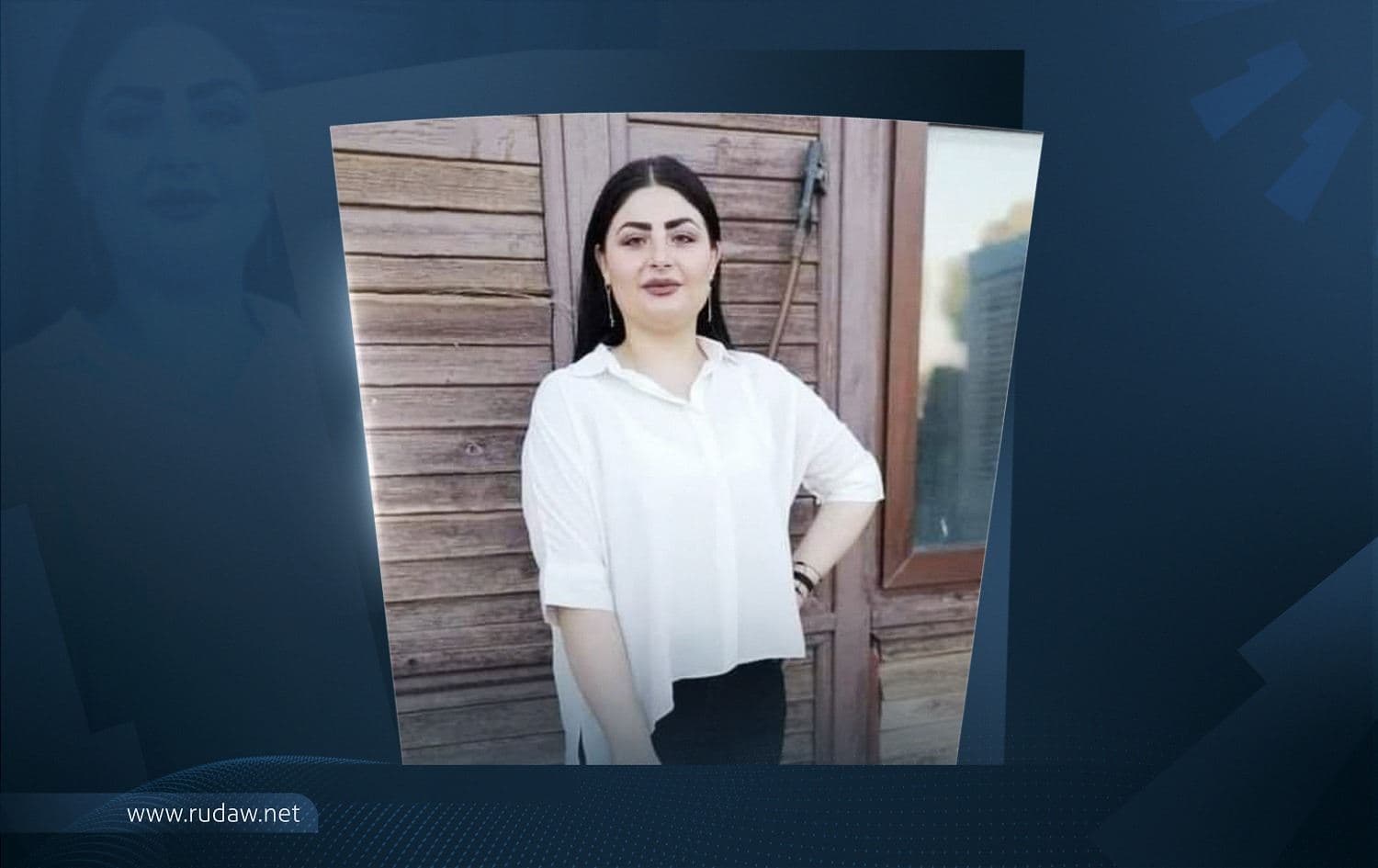 Asmahan Khidir, 20, was found dead in a tent at Esyan IDP camp in Duhok province on January 4, 2021. Photo: social media