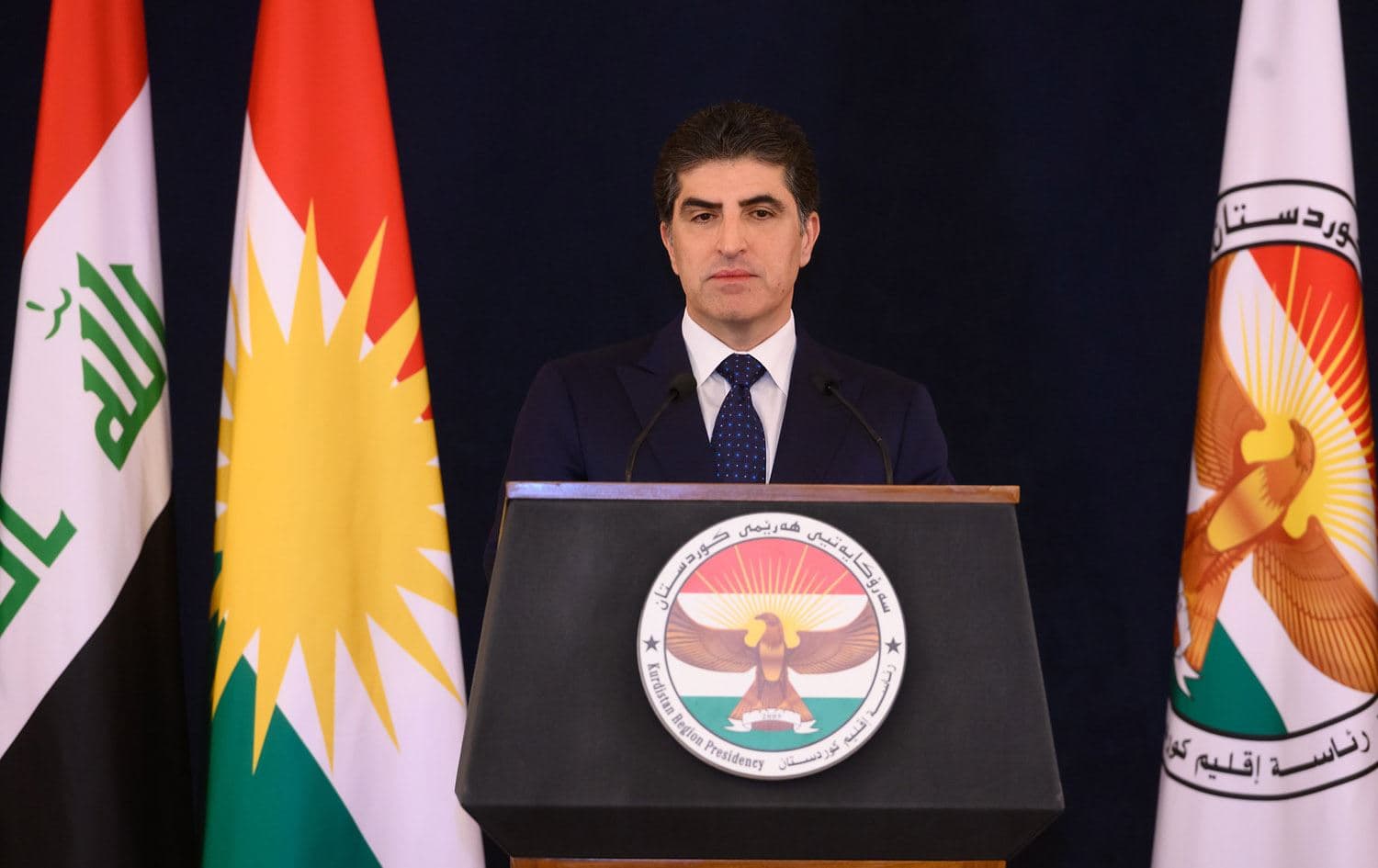 نێچیرڤان بارزانی، سەرۆکی هەرێمی کوردستان. وێنە: بڵند تاهیر - رووداو