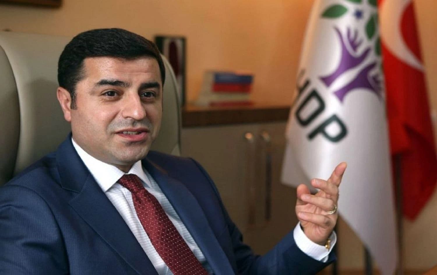 Demirtas in a 2015 interview. File photo: AFP