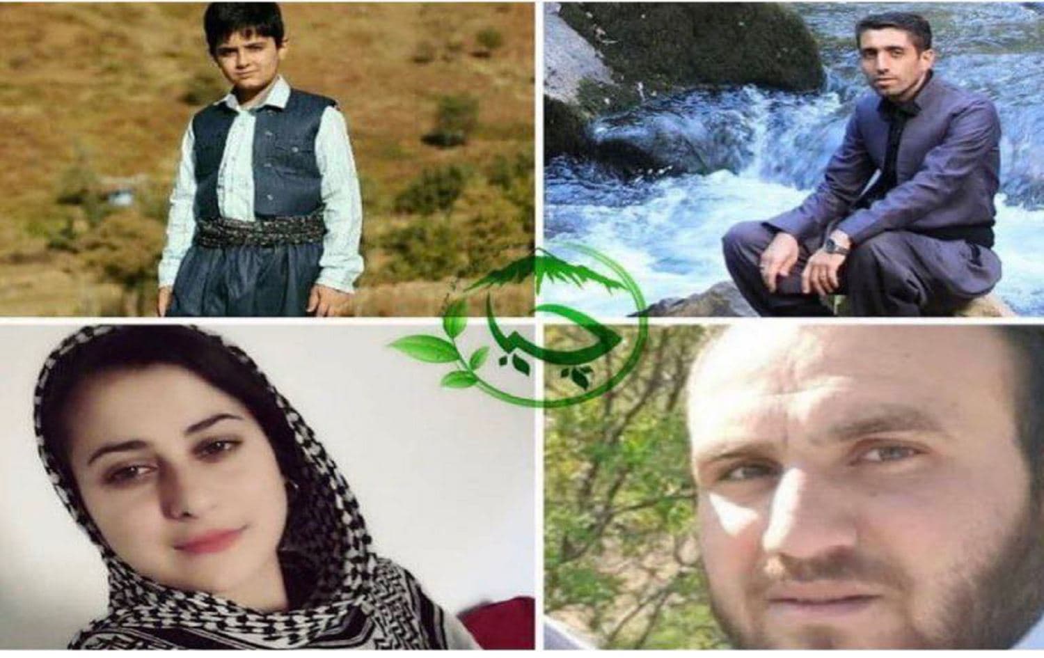 Four environmentalists who were killed in a car wreck on June 4, 2021. Photo: telegram Chya Sabz