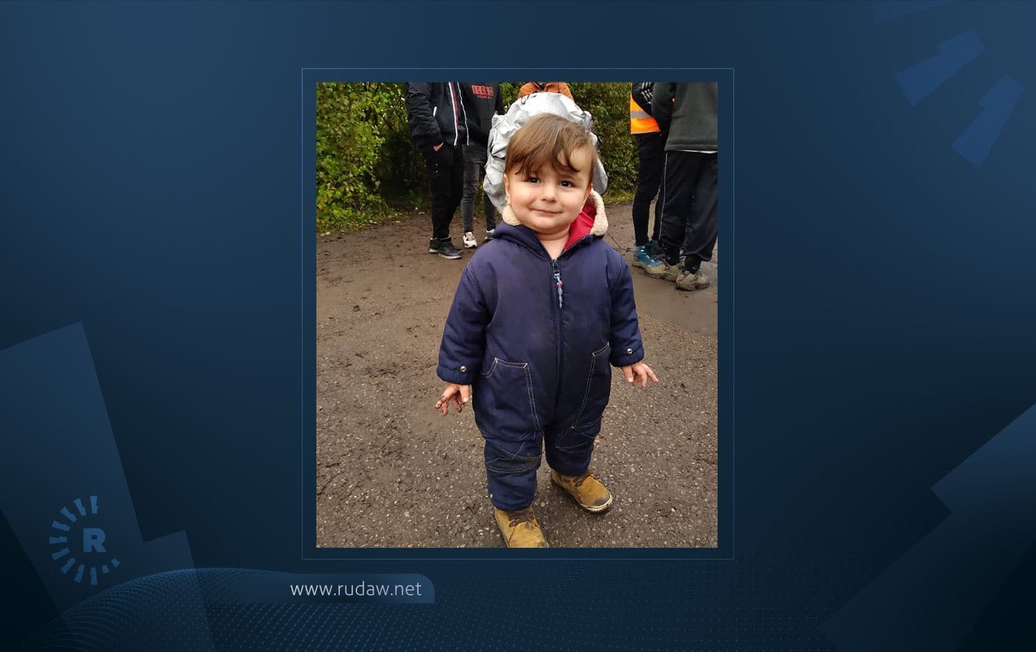 One-year-old Artin drowned in the English Channel with his family on October 27, 2020. Photo: courtesy of the family