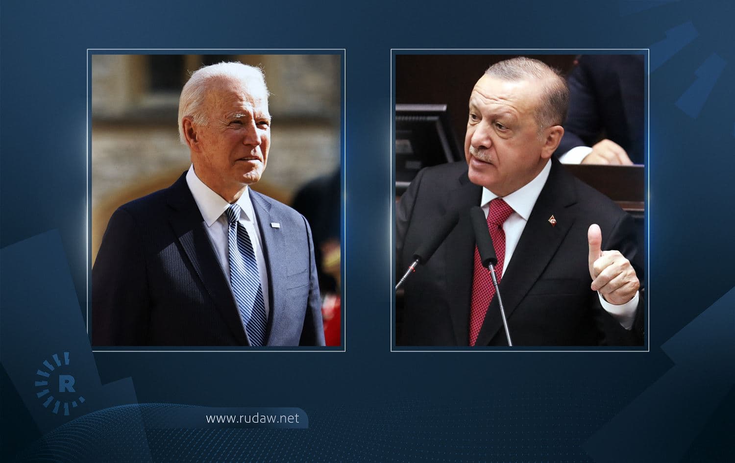 US President Joe Biden (left) will meet with Turkish President Recep Tayyip Erdogan (right) in Brussels on June 14, 2021. File photos: AFP