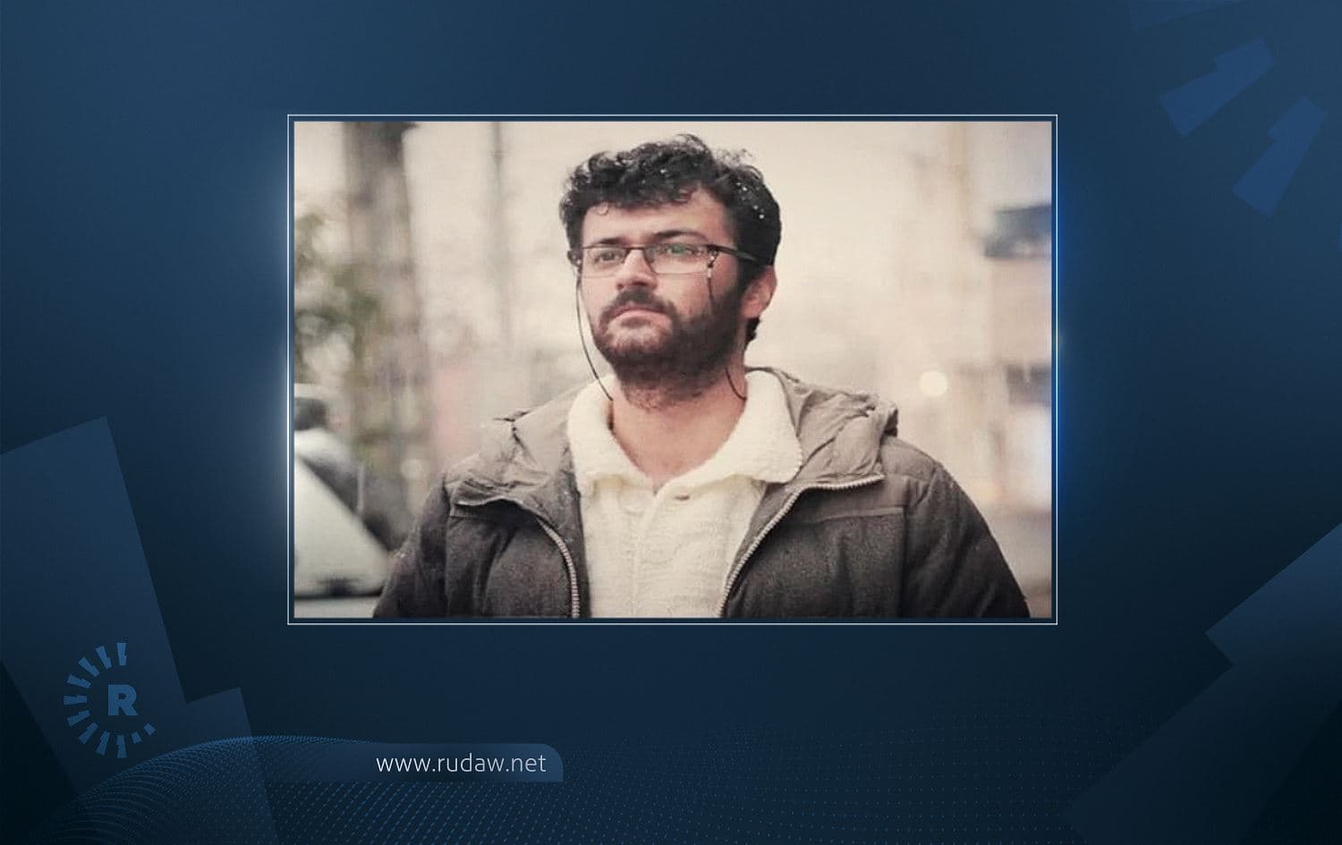 Kurdish civil rights activist and poet Aram Fathi was arrested in Mariwan, Kurdistan province, Iran on June 17, 2021. Photo: Kurdistan Human Rights Network