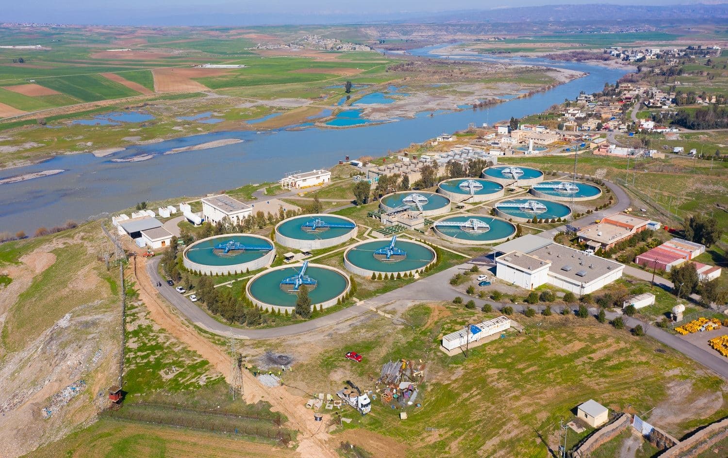 Ifraz water treatment plant in Erbil. Photo: Bilind T. Abdullah/Rudaw