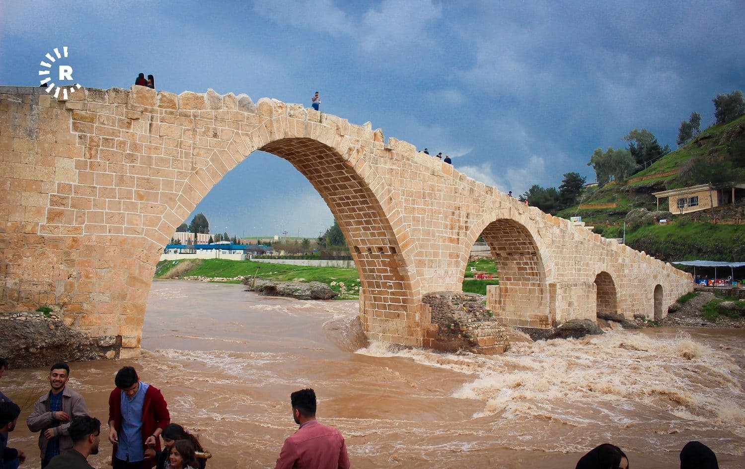 The Dalal bridge crossing the Khabur River is a famous Zakho landmark. File photo: Rudaw