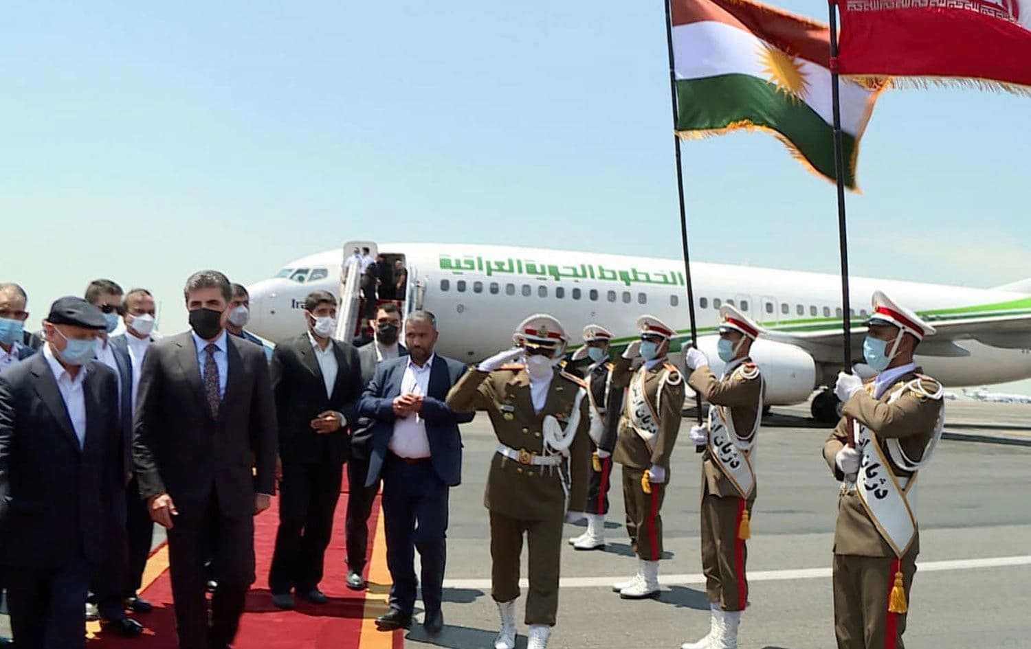 Neçirvan Barzani Tahran'a ulaştı