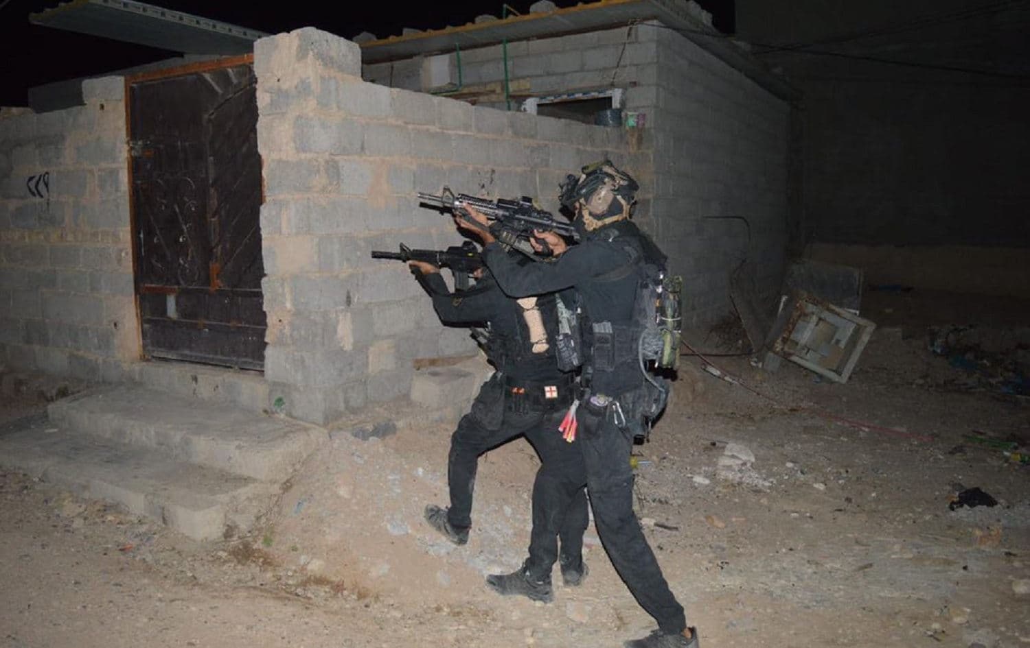 Iraq’s counter-terror forces carry out an operation against ISIS. Photo: handout/Yehia Rasool Twitter