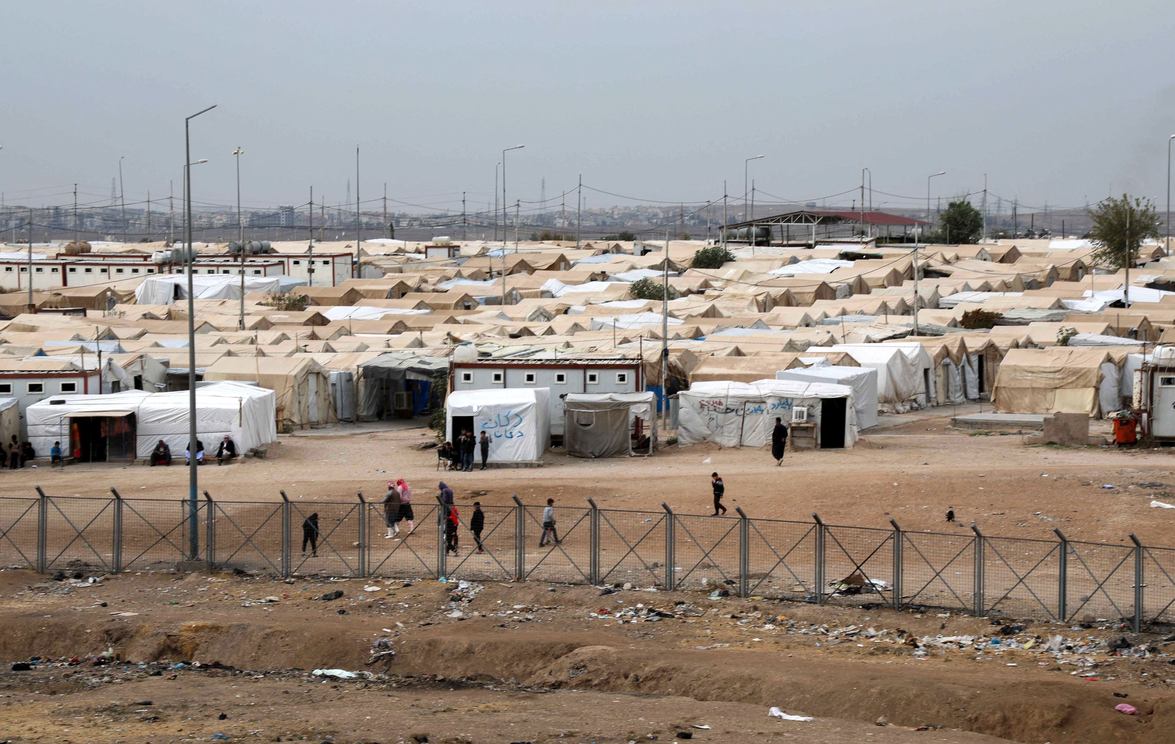 Sharya camp for internally displaced persons (IDPs), 15 kilometres from Dohuk, taken on November 20, 2021. Photo: Safin Hamed / AFP