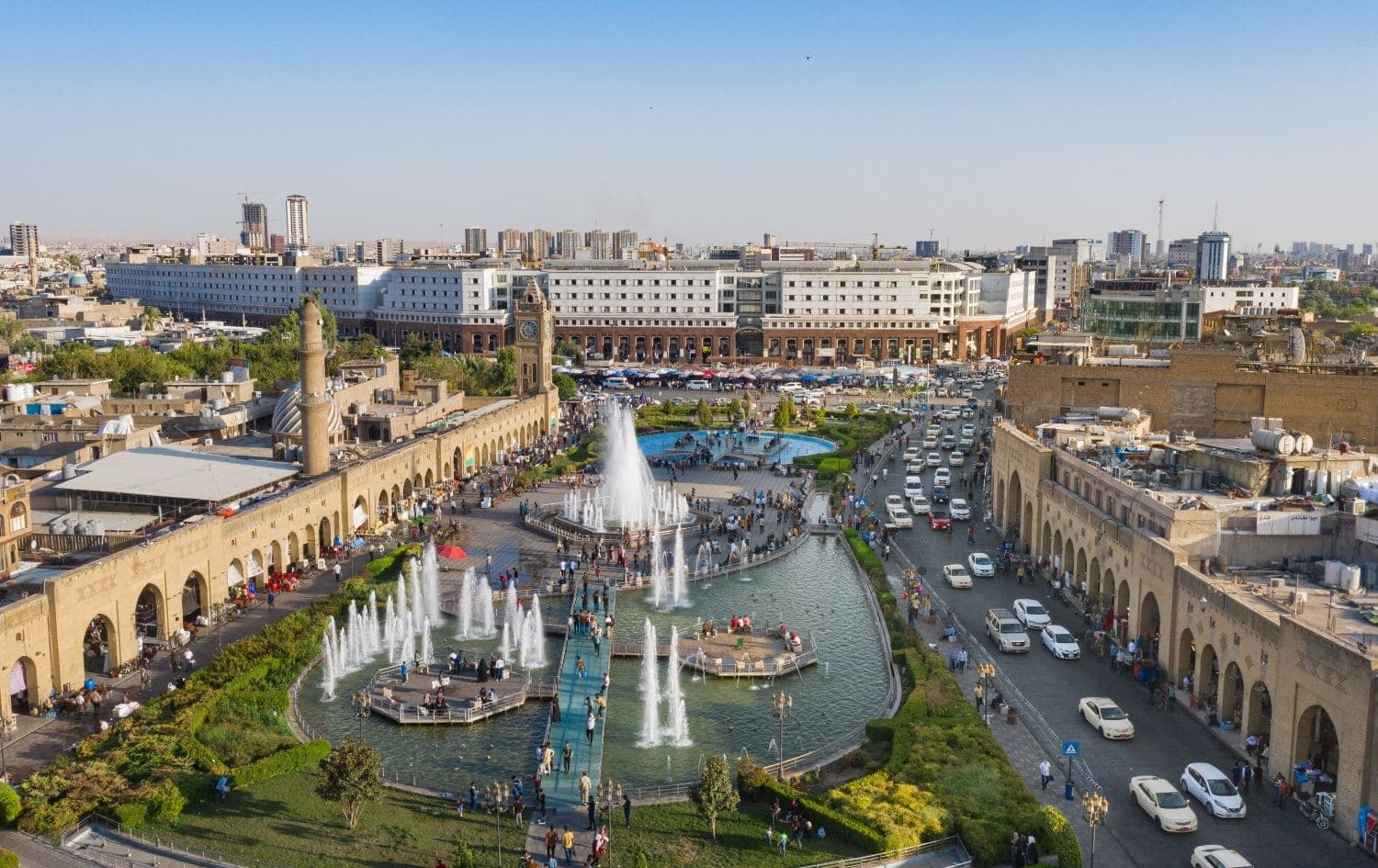 Erbil city-center. Photo: File / Rudaw
