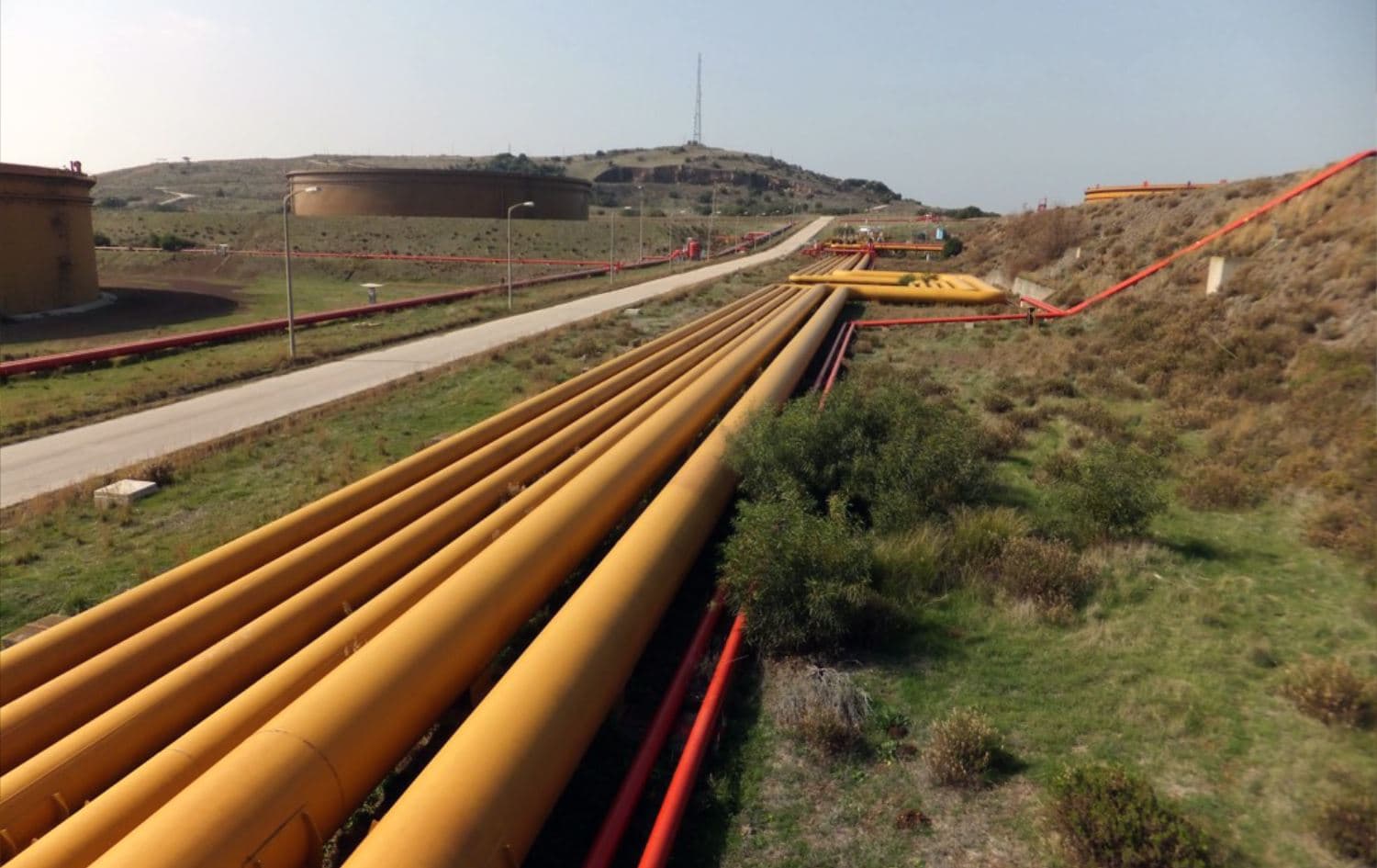 Ceyhan petroleum operations field. Photo: Botas