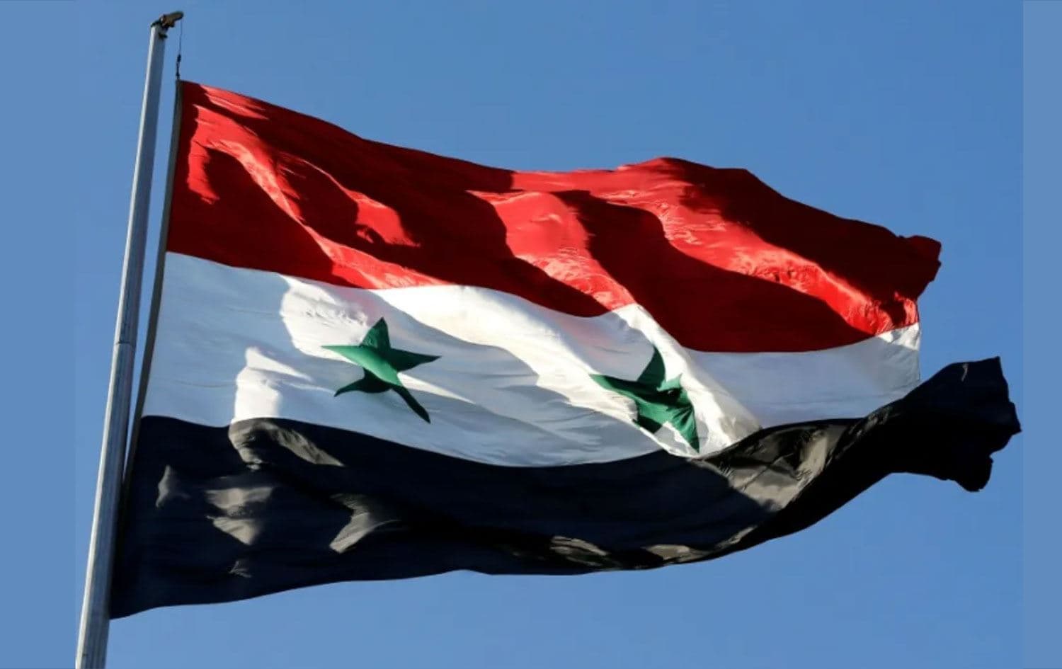 Flag of Syria. Photo: AFP