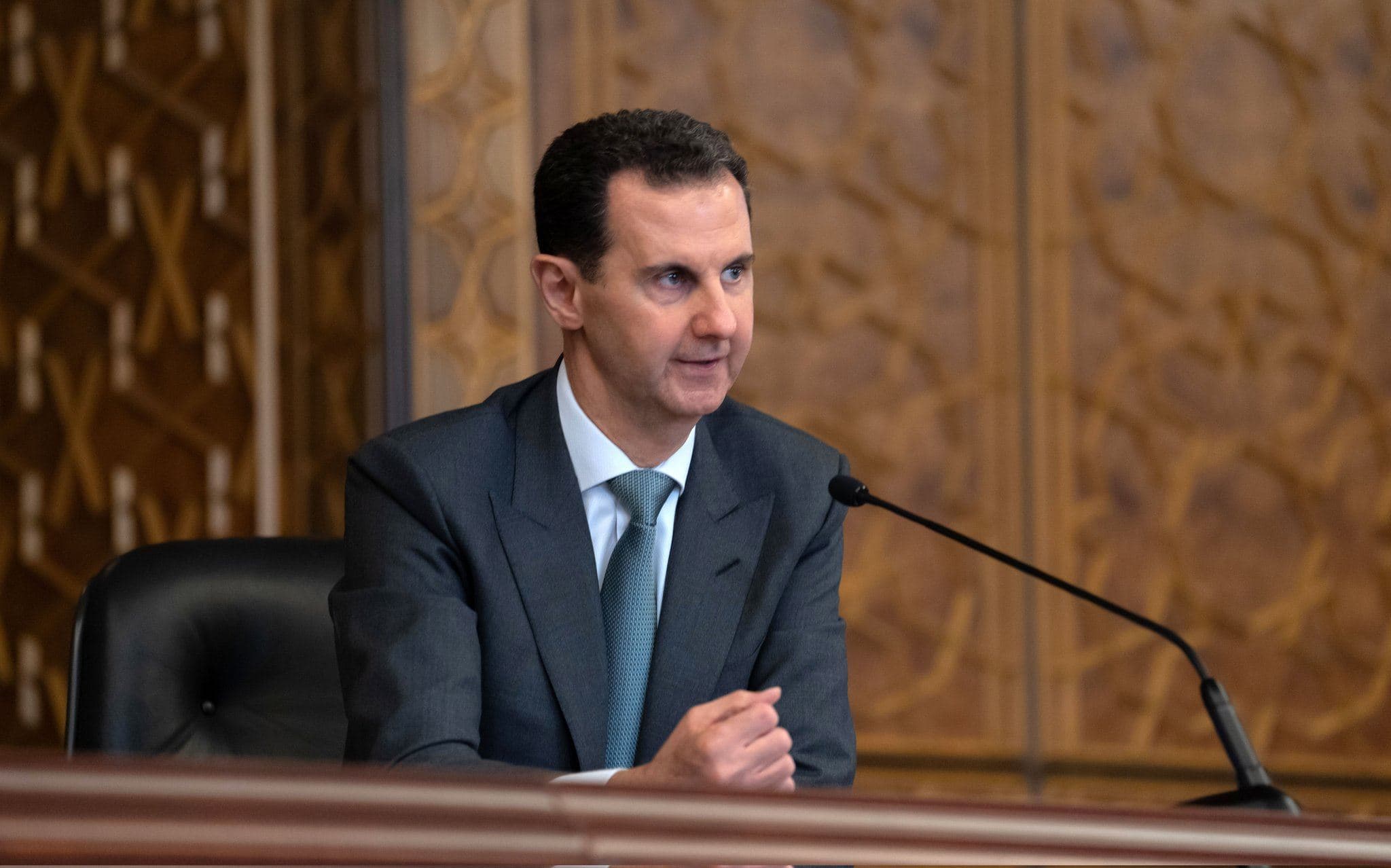 Handed out file photo of Syrian President Bashar al-Assad