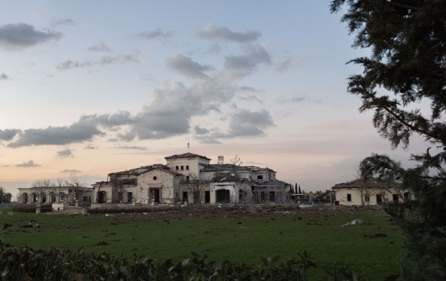 Baz Karim Barzinji's house, after it was damaged by the missile strike in Erbil, taken on March 14, 2022. Photo: Bilind T. Abdullah/Rudaw