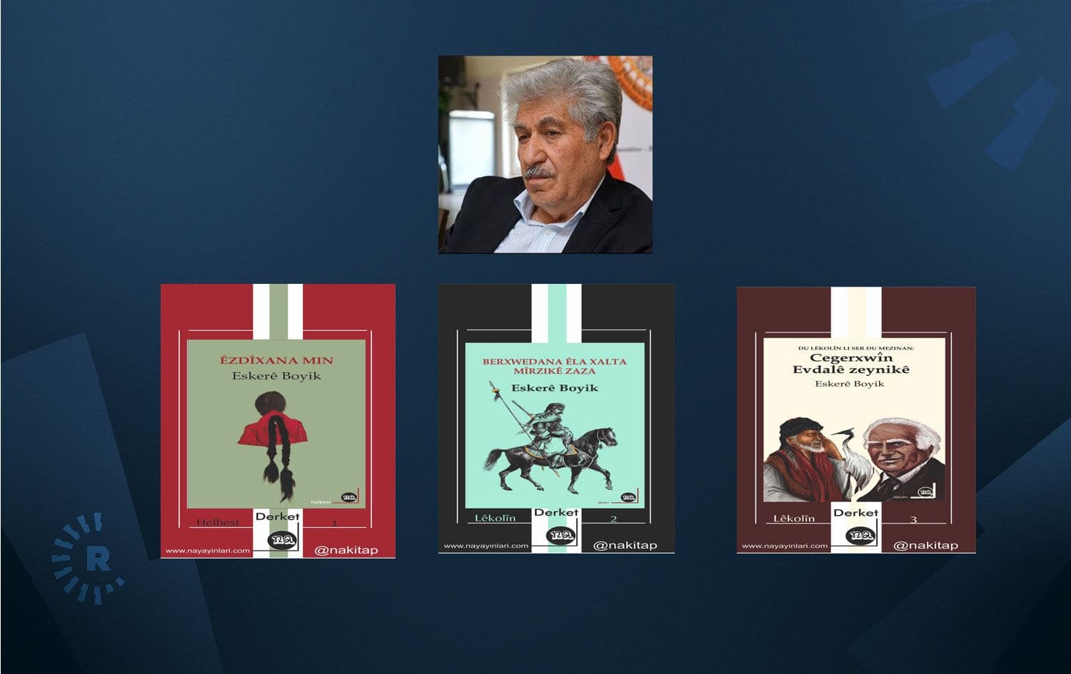 Eskere Boyik'in 3 kitabı Na Yayınları'ndan çıktı