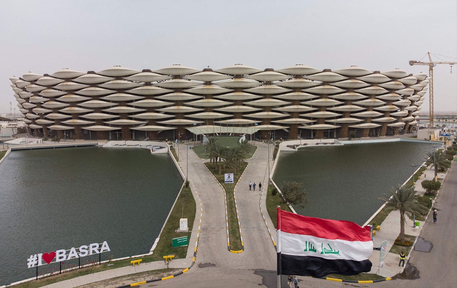 Basra International Stadium. File photo: AFP
