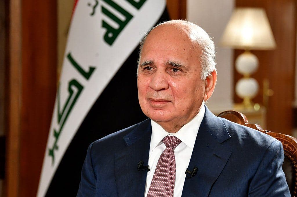 Iraqi FM Fuad Hussein. Photo: file/INA
