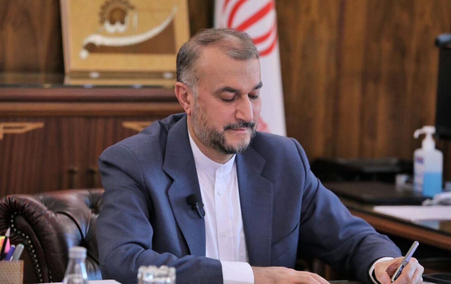 Iranian Foreign Minister Hossein Amir-Abdollahian. Photo: Iranian state media