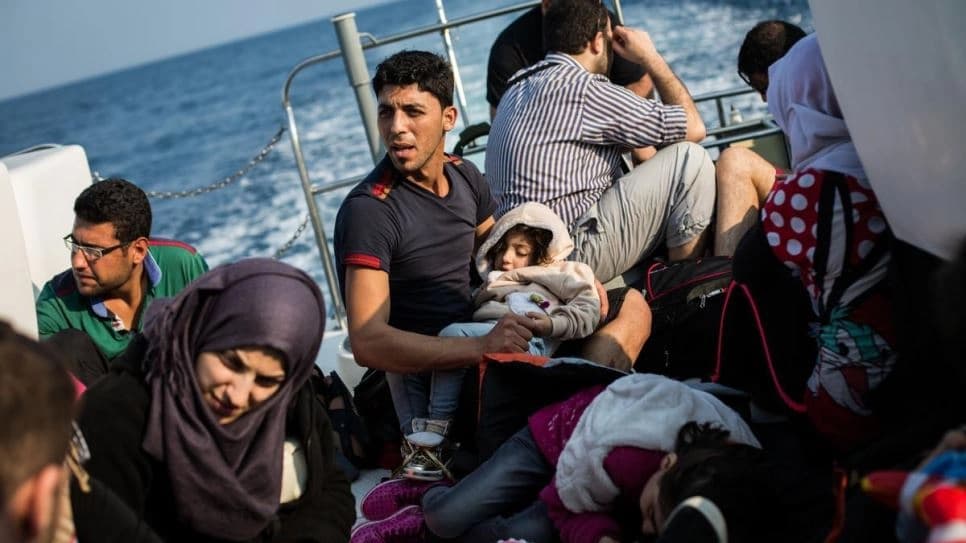 Migrants trying to reach Europe. Photo: UNHCR/file