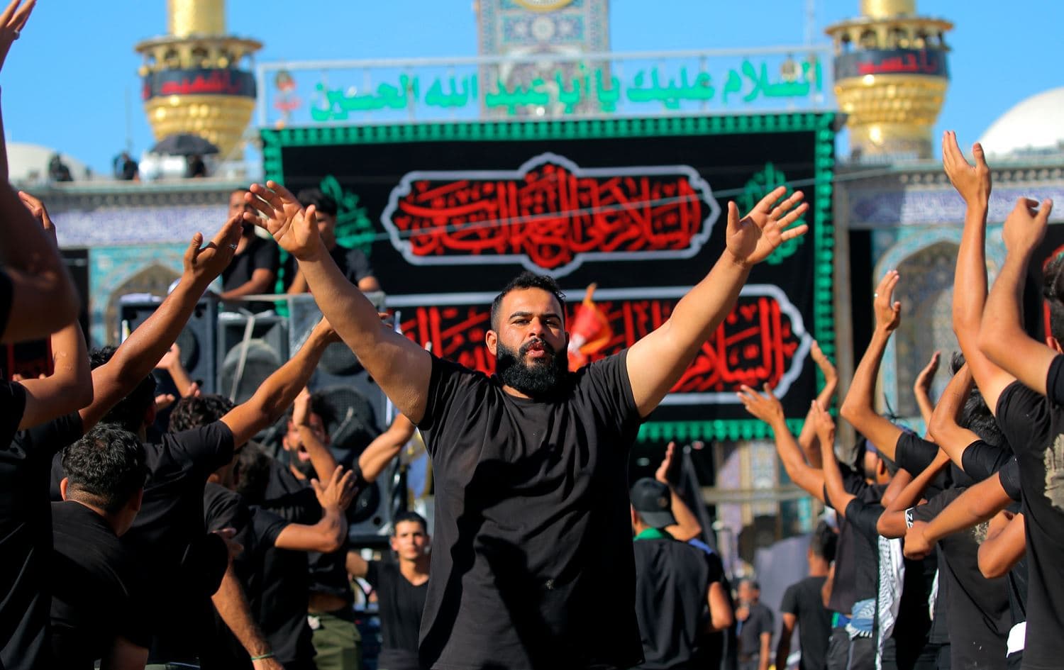 Shiite pilgrims in Karbala. File photo: AP