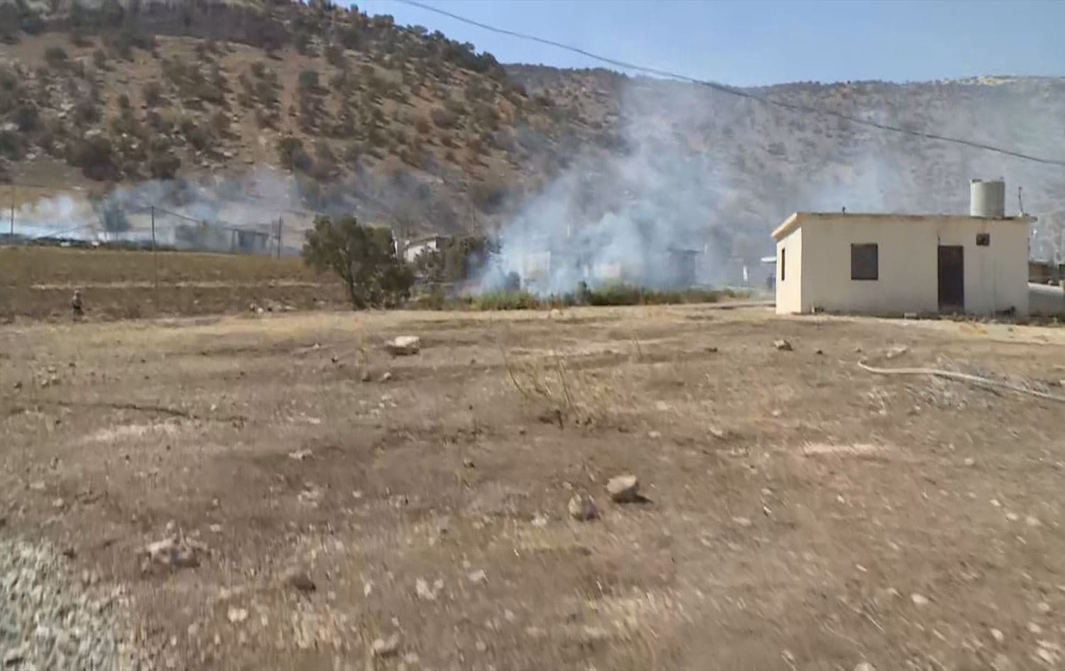The aftermath of Iran's attack on Iranian-Kurdish opposition groups in Sulaimani on September 28, 2022. Photo: Rudaw