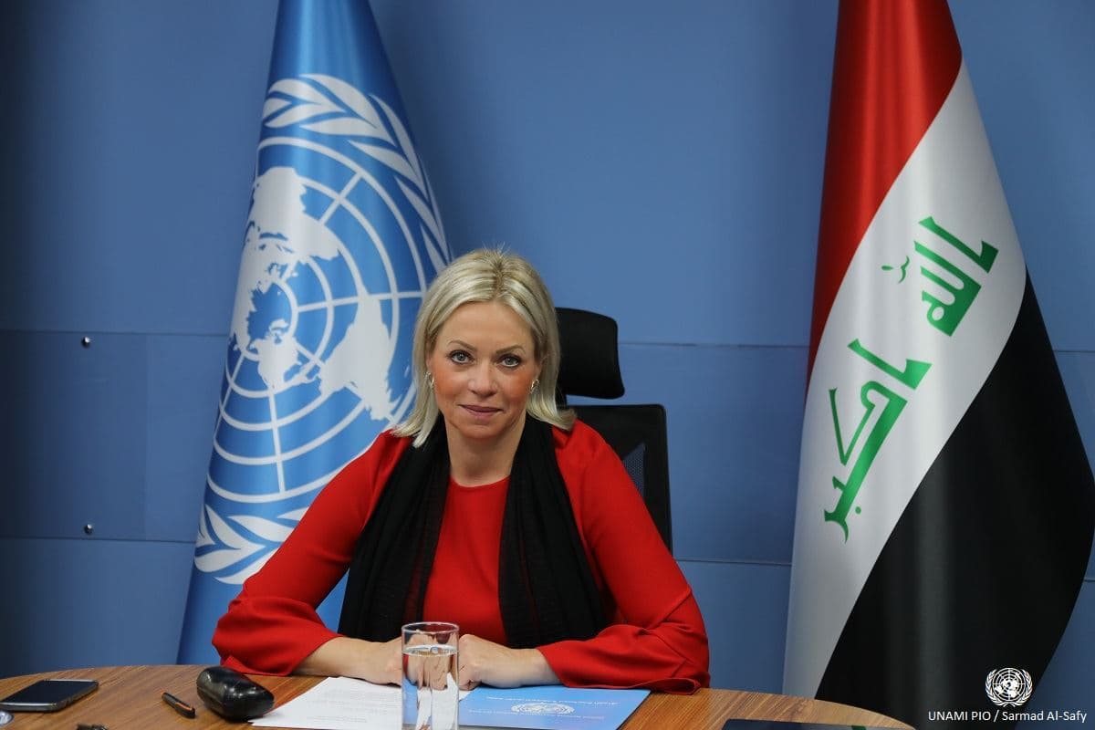 UNAMI Başkanı Jeanine Hennis-Plasschaert / UNAMI