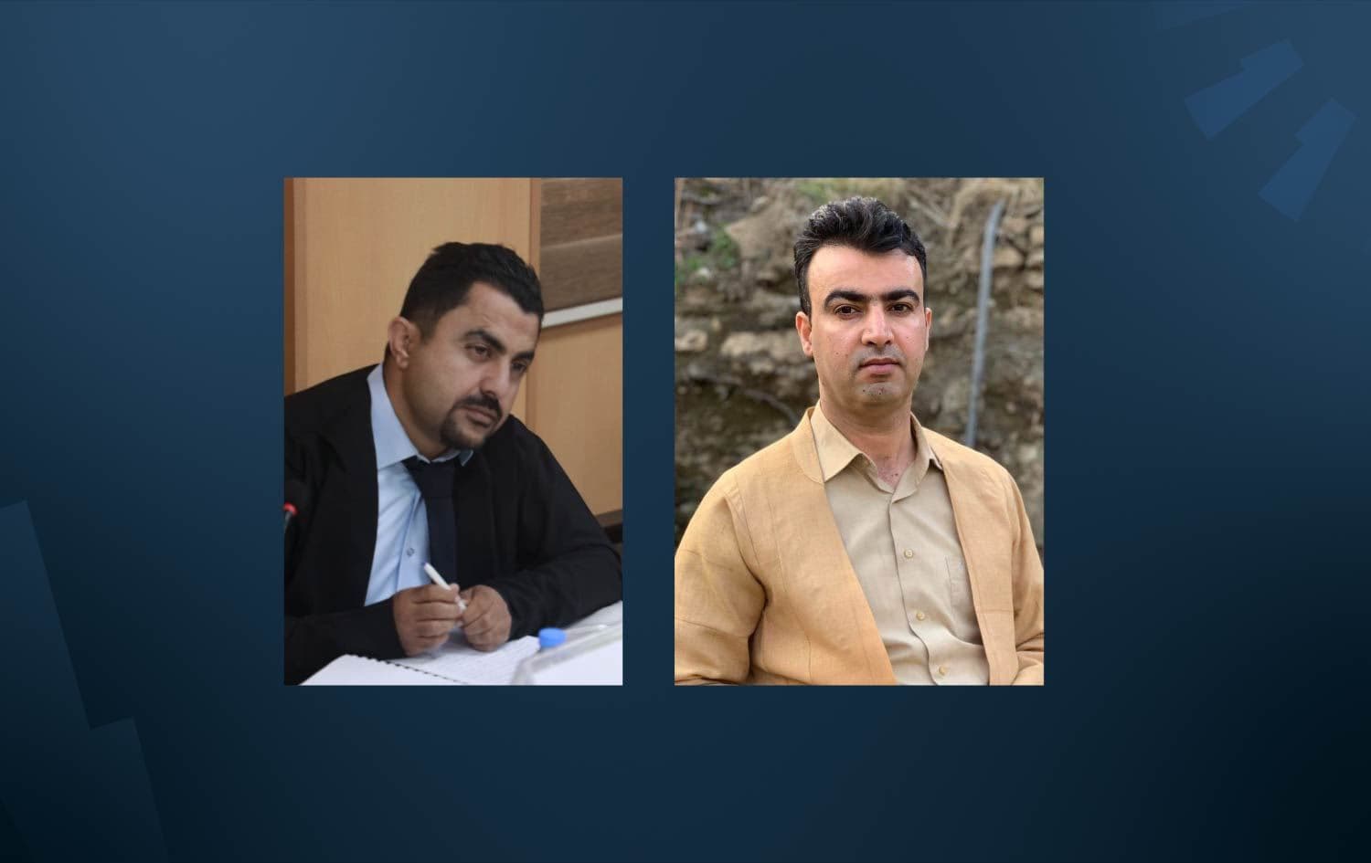 Sarteep Qashqayi (left) and Ibrahim Ali (right). Photo: submitted