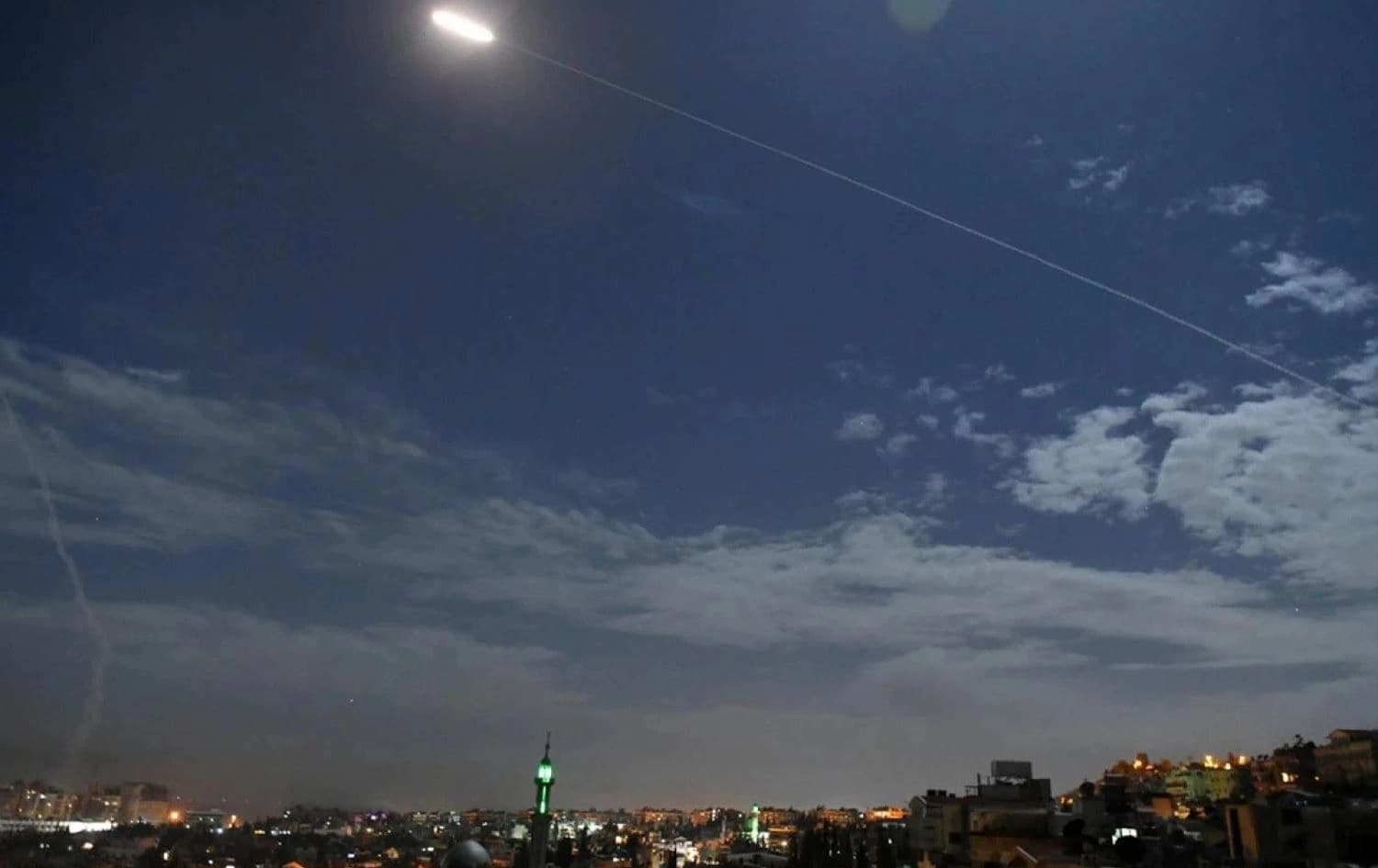 Israeli missiles en route to Syria. Photo: AFP