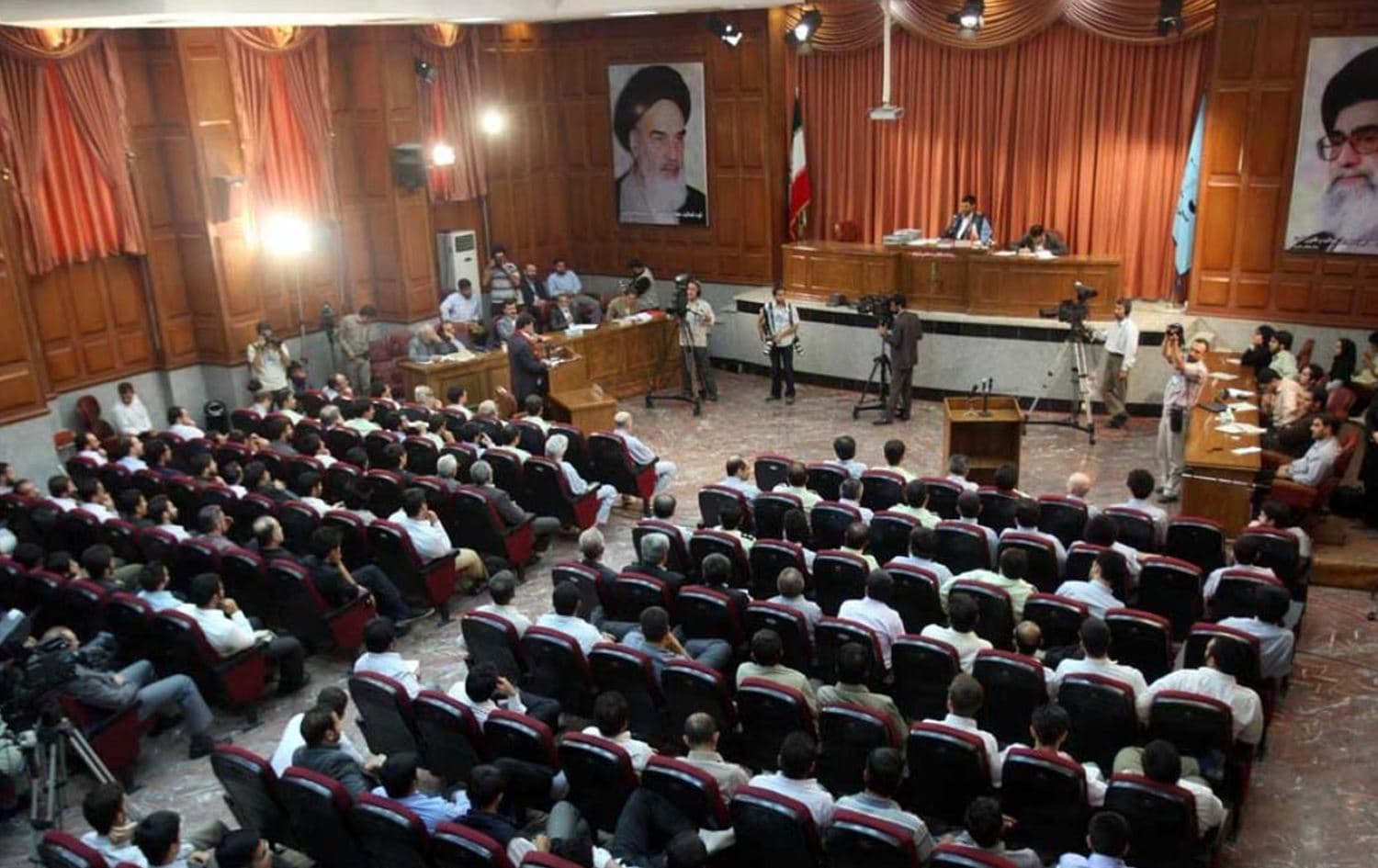 Iran's revolutionary court. Photo: AFP