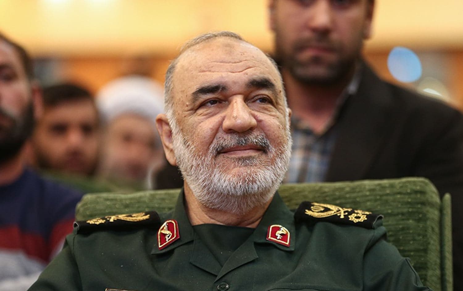 IRGC chief Hossein Salami at a Basij ceremony on November 26, 2022. Photo: Fars News Agency