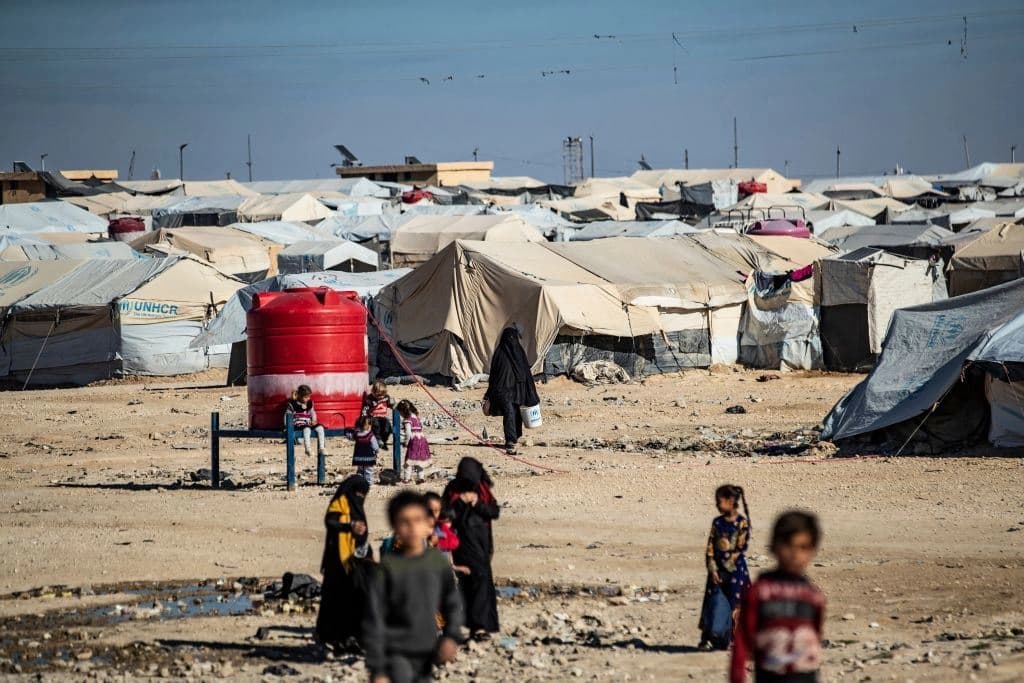 Al-Hol camp in Rojava. Photo: AFP/file