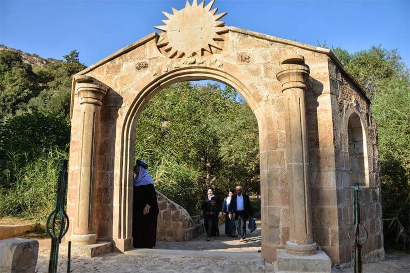 Lalish Temple in Duhok province. Photo: file/submitted