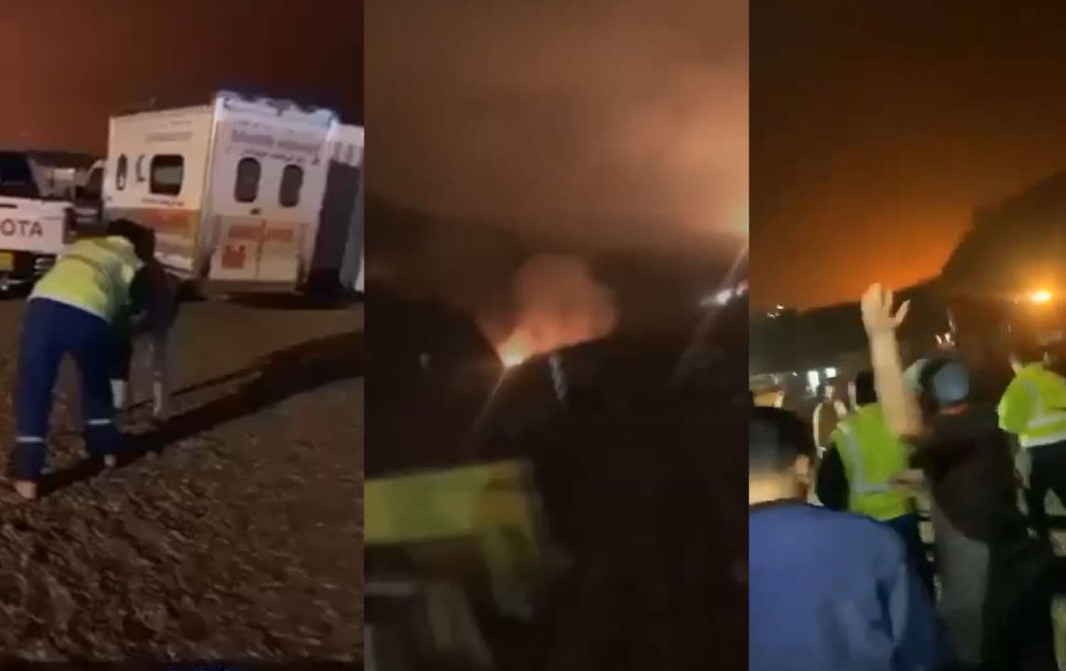 Footage from the helicopter crash in Duhok on March 15, 2023. Photo: Submitted