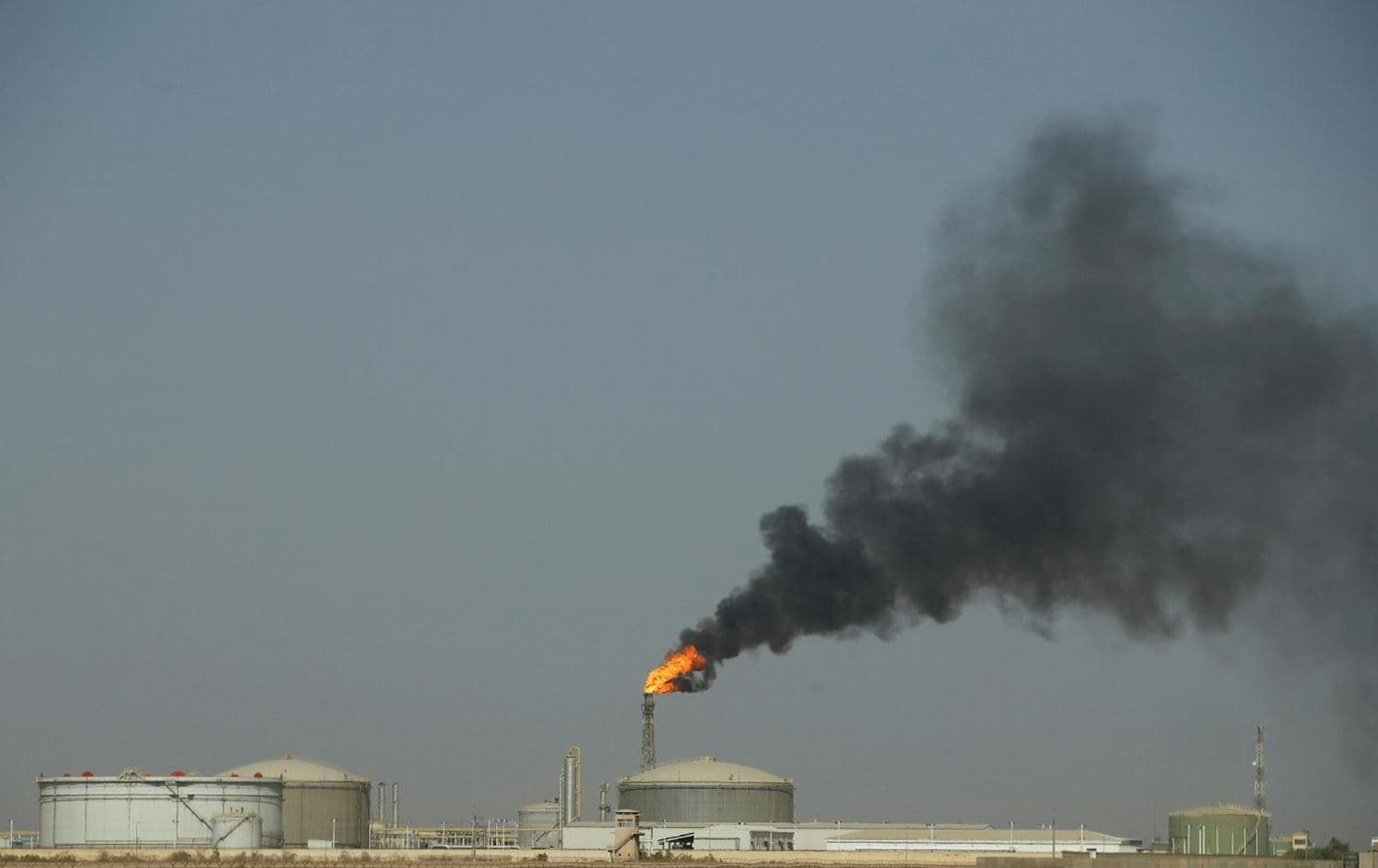 Halfaya oil field in Amarah, Iraq, on July 26, 2022. Photo: Ahmed al-Rubaye/AFP