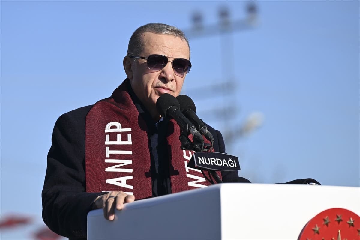Serokkomarê Tirkiyê Recep Tayyip Erdogan. Wêne: AA