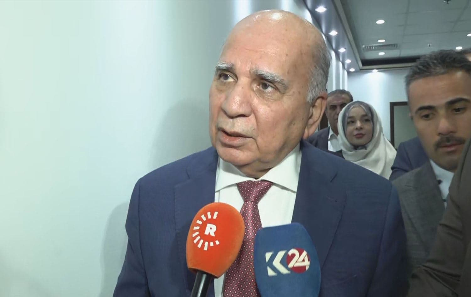 Fuad Hussein, head of the KDP delegation in Baghdad. Photo: Rudaw