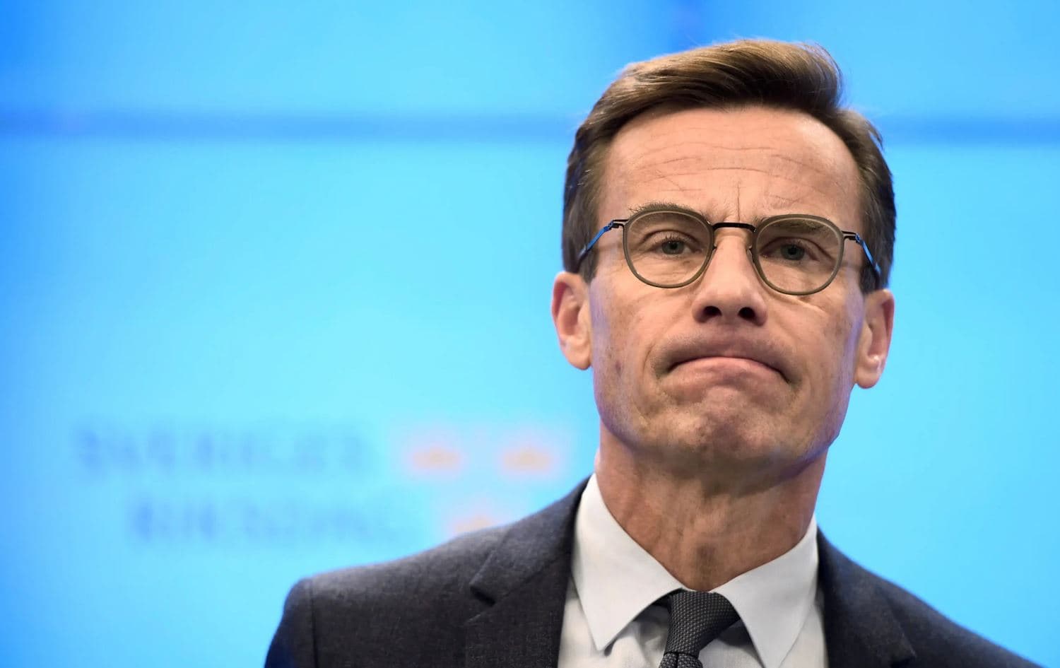 Ulf Kristersson, Sweden's prime minister. Photo: Henrik Montgomery/AFP