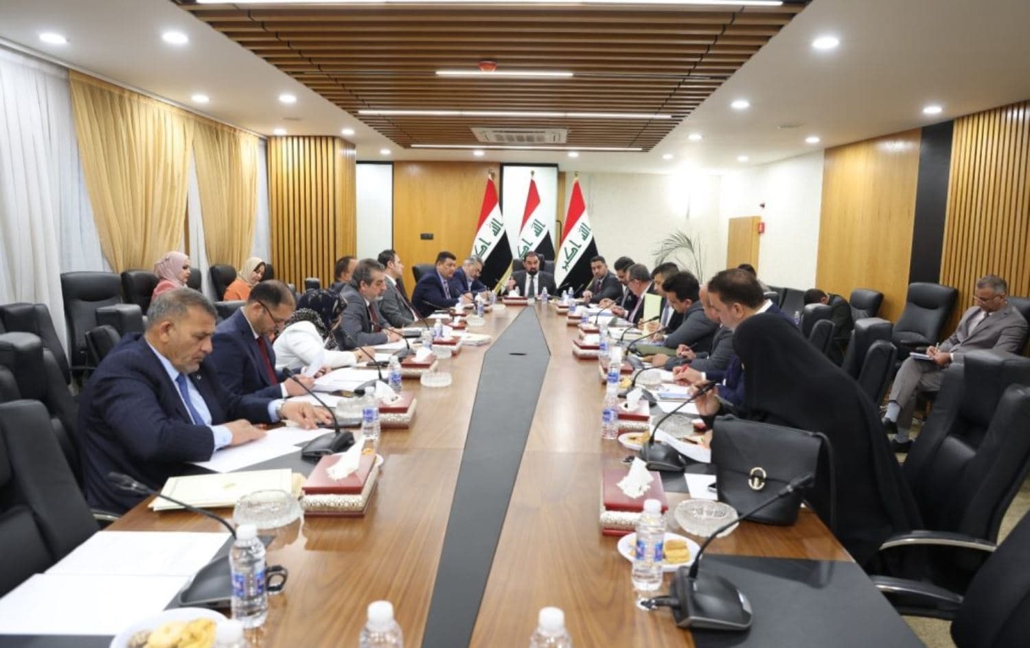 کۆبوونەوەیەکی لیژنەی نەوت و گاز و سەرچاوە سرووشتییەکانی پەرلەمانی عێراق لە مانگی ئایاری ئەمساڵ