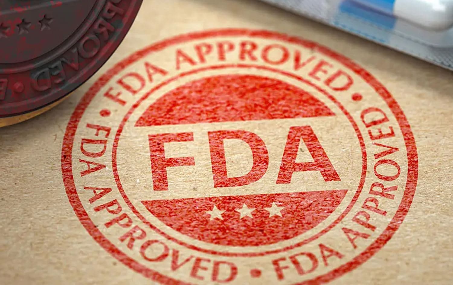 مۆری پەسندکردن لەلایەن FDAـیەوە. وێنە: FDA