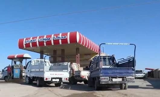Stasyoneke benzînê li bajarê Qamişlo yê Rojavayê Kurdistanê