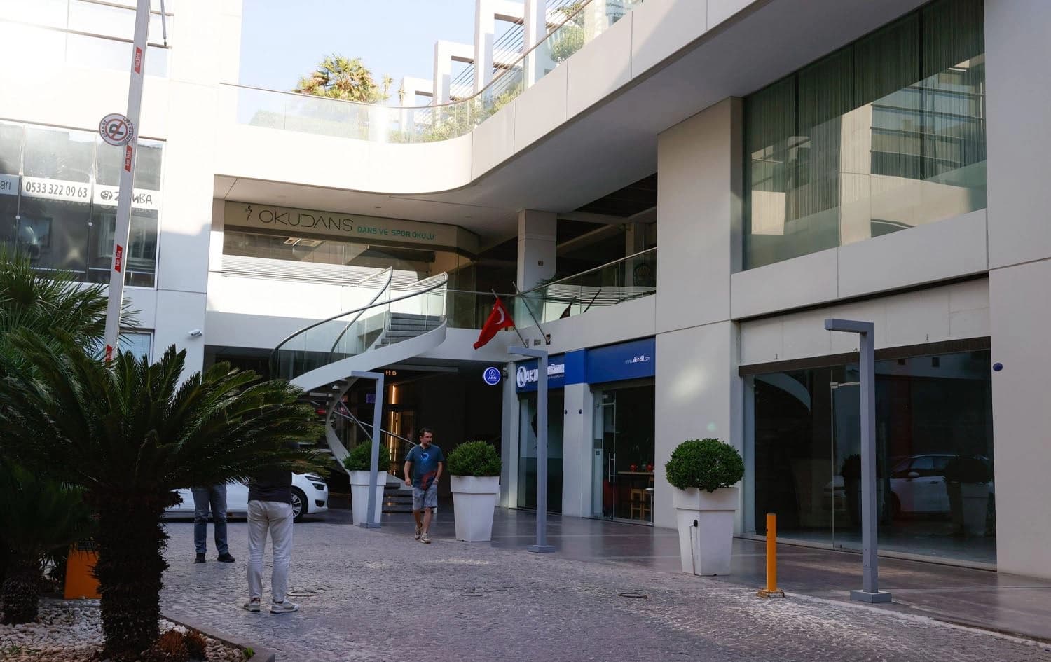 Sweden's honorary consulate in Izmir. Photo: AA