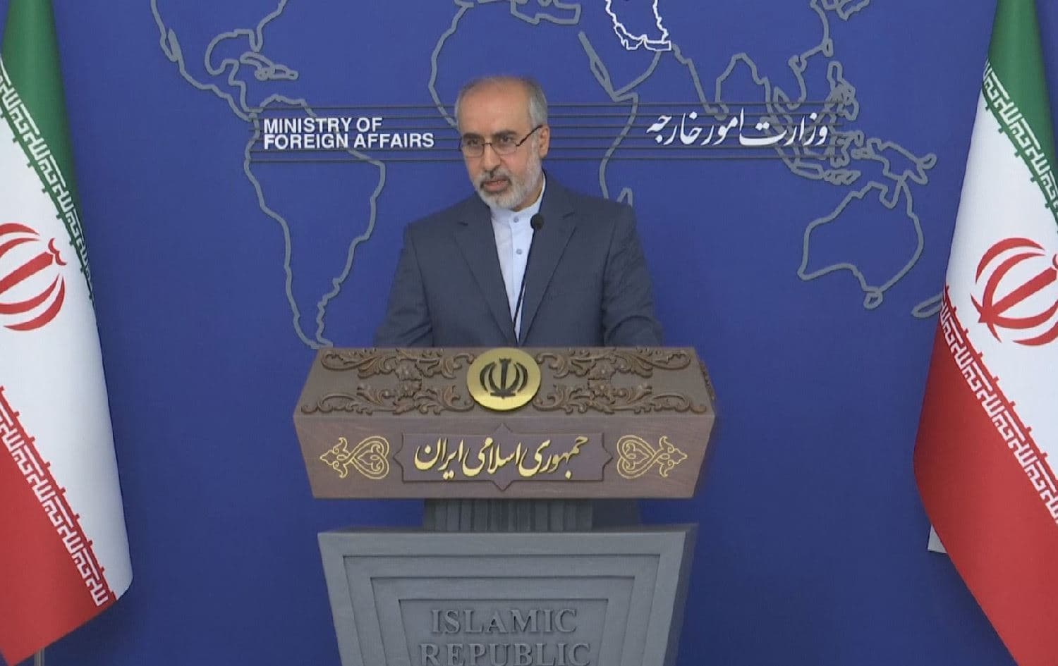 ناسر کەنعانی، گوتەبێژی وەزارەتی دەرەوەی ئێران