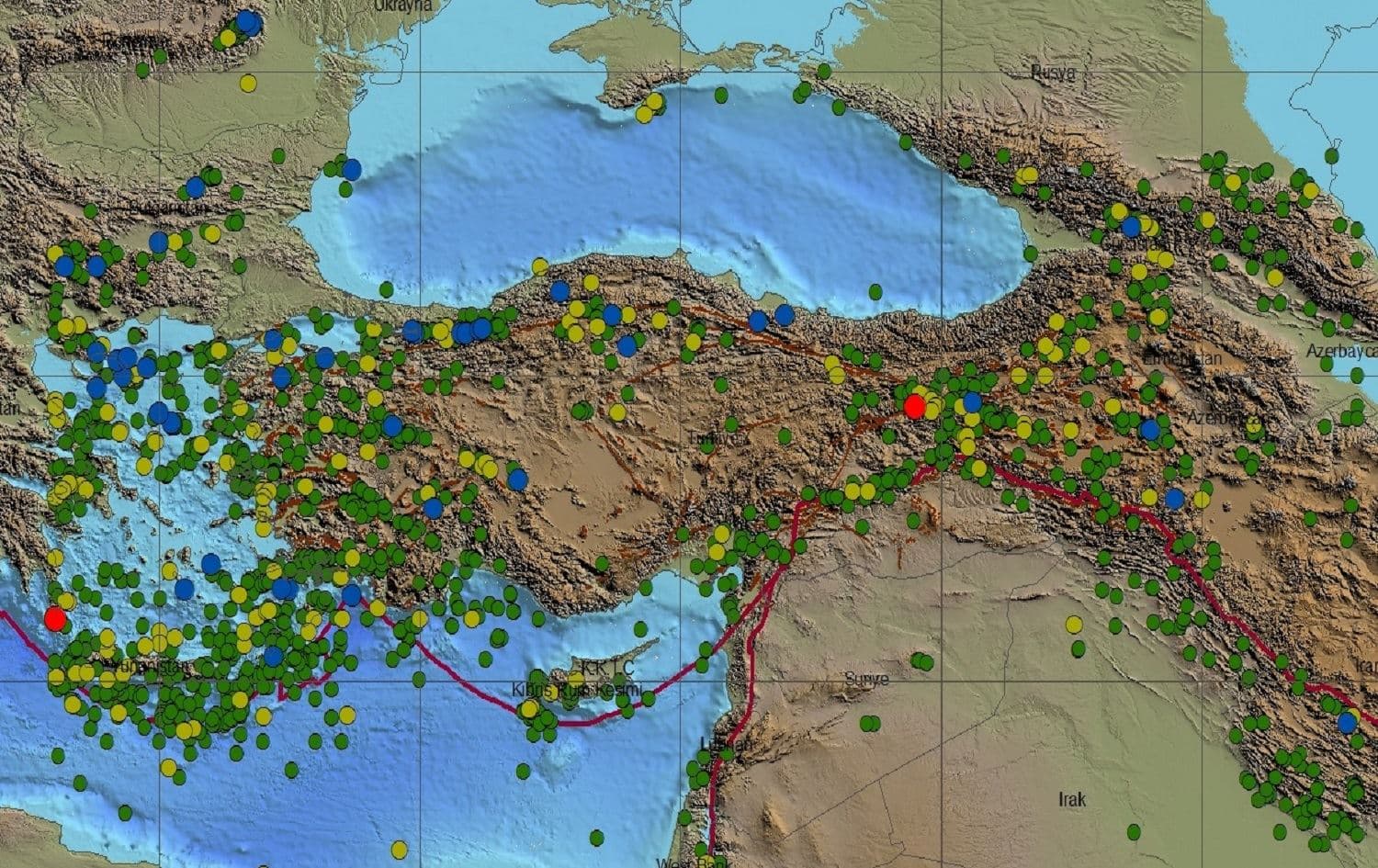 Nexşeya erdhejê