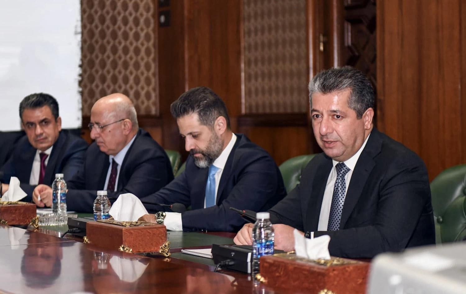 کۆبوونەوەی شاندی هەرێمی کوردستان لەگەڵ فراکسیۆنە کوردستانییەکانی پەرلەمانی عیراق.