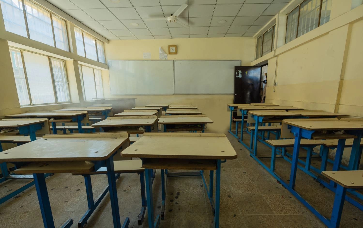 A classroom of a school in Erbil province. Photo: Rudaw/file